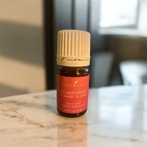 Young Living Ecuadorian Ylang Ylang Essential Oil - Red and White